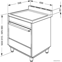 Плита Smeg B71GMXI9