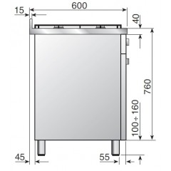 Плита ILVE LD096WMP