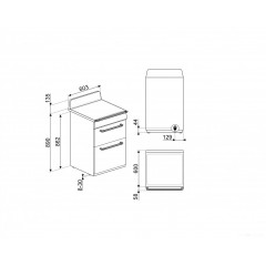 Плита Smeg TR62IP2