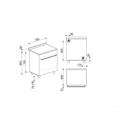 Плита Smeg C7GPX9