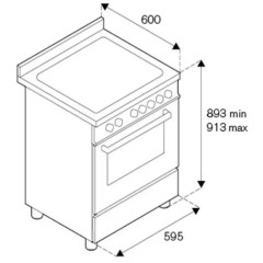 Плита Bertazzoni PRO64I1EXT
