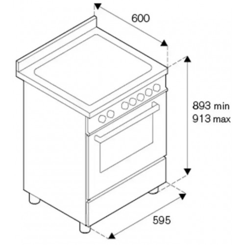 Плита Bertazzoni PRO64I1ENET