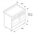 Плита Bertazzoni PRO96L2EROT