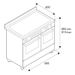 Плита Bertazzoni PRO106L2EXT
