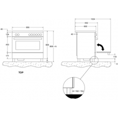 Плита Bertazzoni PROCH94I1EBIT