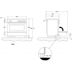 Плита Bertazzoni PROCH94I1EXT