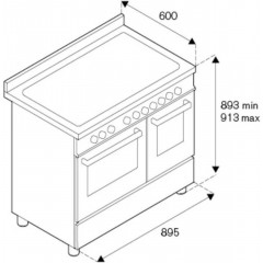 Плита Bertazzoni HER95I2ENET