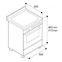 Плита Bertazzoni MAS64L1ENET