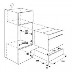 Подогреватель Bertazzoni WD60X