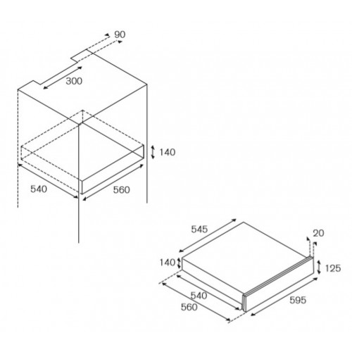 Подогреватель Bertazzoni WD60Z