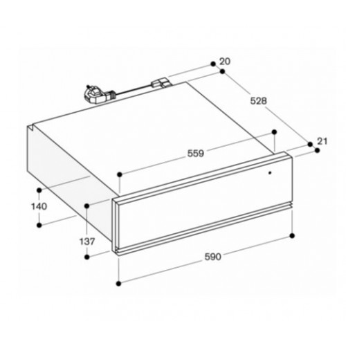 Подогреватель Gaggenau WSP221102