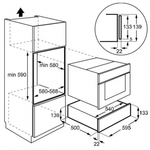 Подогреватель De Dietrich DWD4810W