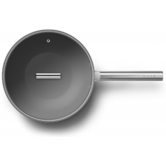 Сковорода ВОК Smeg 50's Style CKFW3001BLM