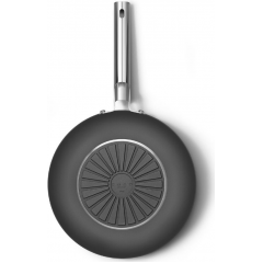 Сковорода ВОК Smeg 50's Style CKFW3001BLM