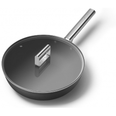 Сковорода ВОК Smeg 50's Style CKFW3001BLM