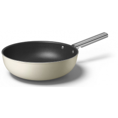 Сковорода ВОК Smeg 50's Style CKFW3001CRM