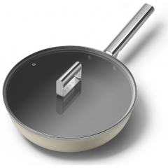 Сковорода ВОК Smeg 50's Style CKFW3001CRM