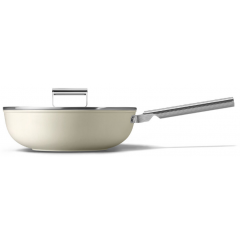 Сковорода ВОК Smeg 50's Style CKFW3001CRM