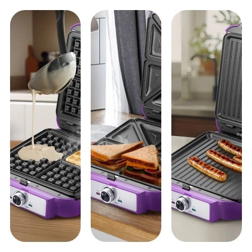 Многофункциональная сэндвичница Kitfort KT-5604