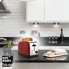 Тостер Kitfort KT-2014-3 (красный)
