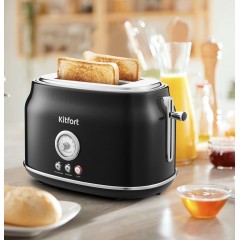 Тостер Kitfort KT-2038-1 (черный)