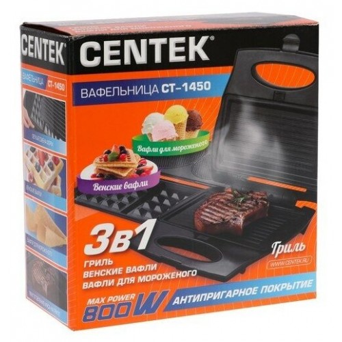 Вафельница CENTEK CT-1450