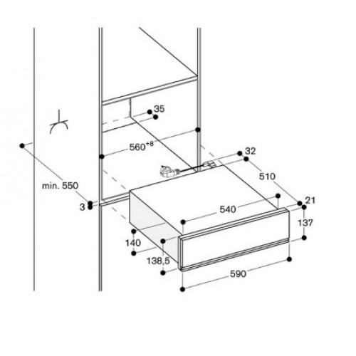 Вакуумный упаковщик Gaggenau DVP221100