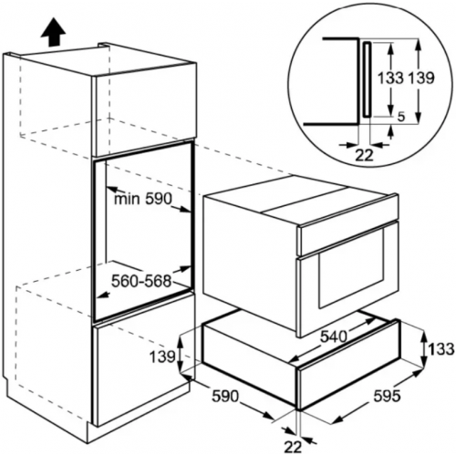Вакуумный упаковщик De Dietrich DWD4820B