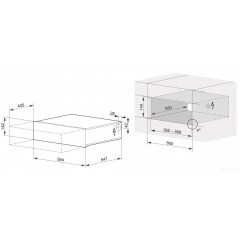Вакуумный упаковщик V-ZUG VS60144 (полностью интегрируемый)