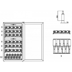 Винный шкаф Caso WineComfort 66 (Black)