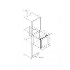 Винный шкаф Maunfeld MBWC-92D36