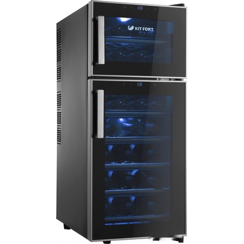 Винный шкаф Kitfort KT-2407 Black