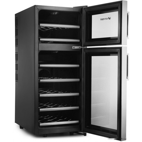 Винный шкаф Kitfort KT-2407 Black