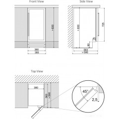 Винный шкаф Dunavox DAUF-32.83SS