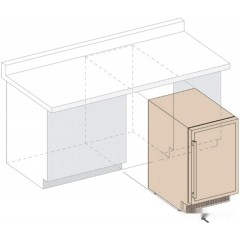 Винный шкаф Dunavox DAUF-40.138SS