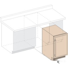 Винный шкаф Dunavox DAUF-40.138B