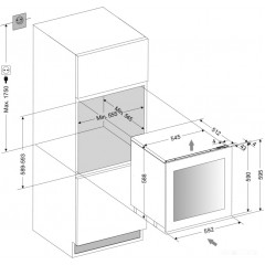 Винный шкаф Dunavox DAVG-25.63DSS.TO
