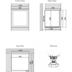 Винный шкаф Dunavox DAVG-25.63DSS.TO