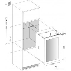 Винный шкаф Dunavox DAVG-49.116DB.TO