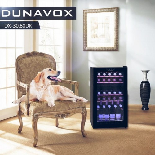 Винный шкаф Dunavox DXFH-30.80