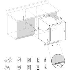 Винный шкаф Dunavox DAUF-46.145DSS