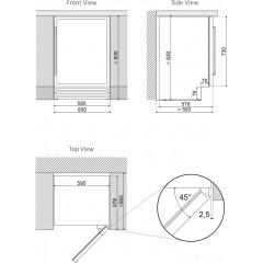 Винный шкаф Dunavox DAUF-46.145DB