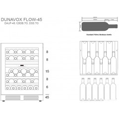 Винный шкаф Dunavox DAUF-45.125DB.TO