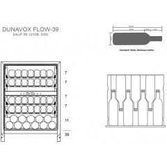 Винный шкаф Dunavox DAUF-39.121DSS