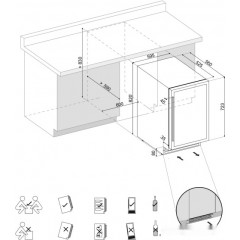 Винный шкаф Dunavox DAUF-39.121DB