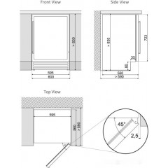 Винный шкаф Dunavox DAUF-39.121DB