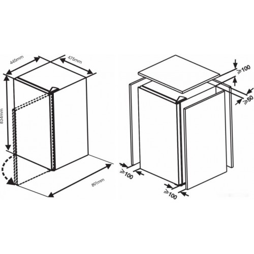 Винный шкаф Weissgauff WWC-30 Bottle