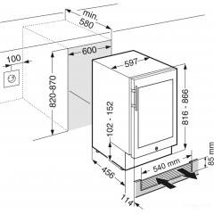 Винный шкаф Liebherr UWTes 1672 Vinidor