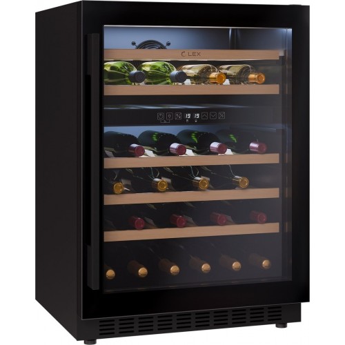 Винный шкаф LEX LWD6046BL Dual Zone