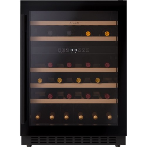 Винный шкаф LEX LWD6046BL Dual Zone